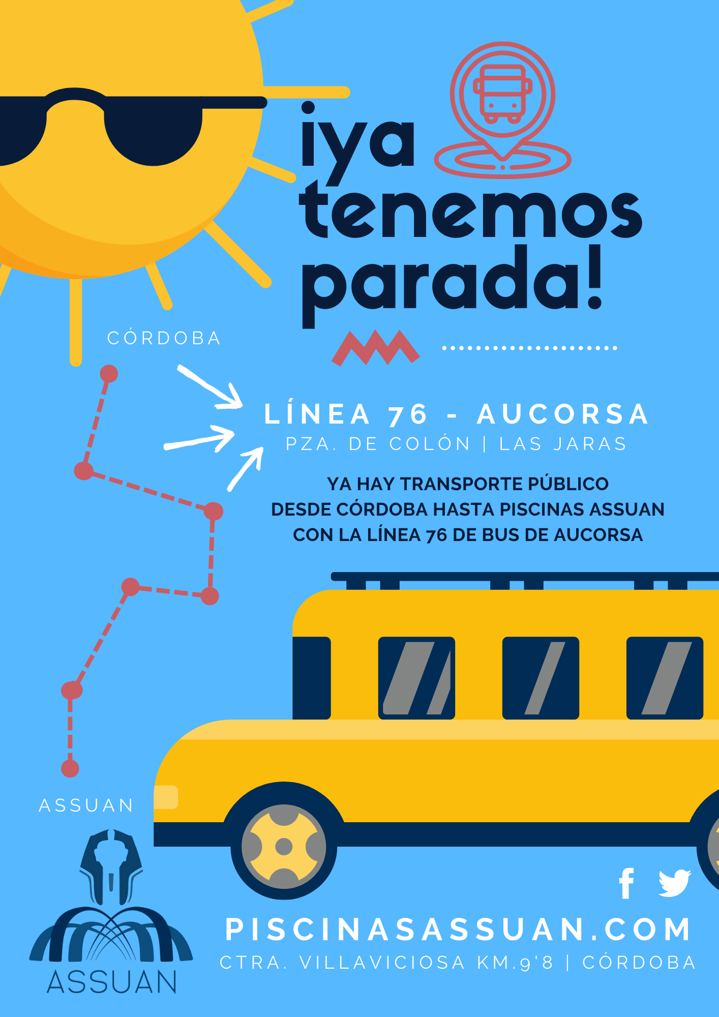 ¡¡YA TENEMOS PARADA!!