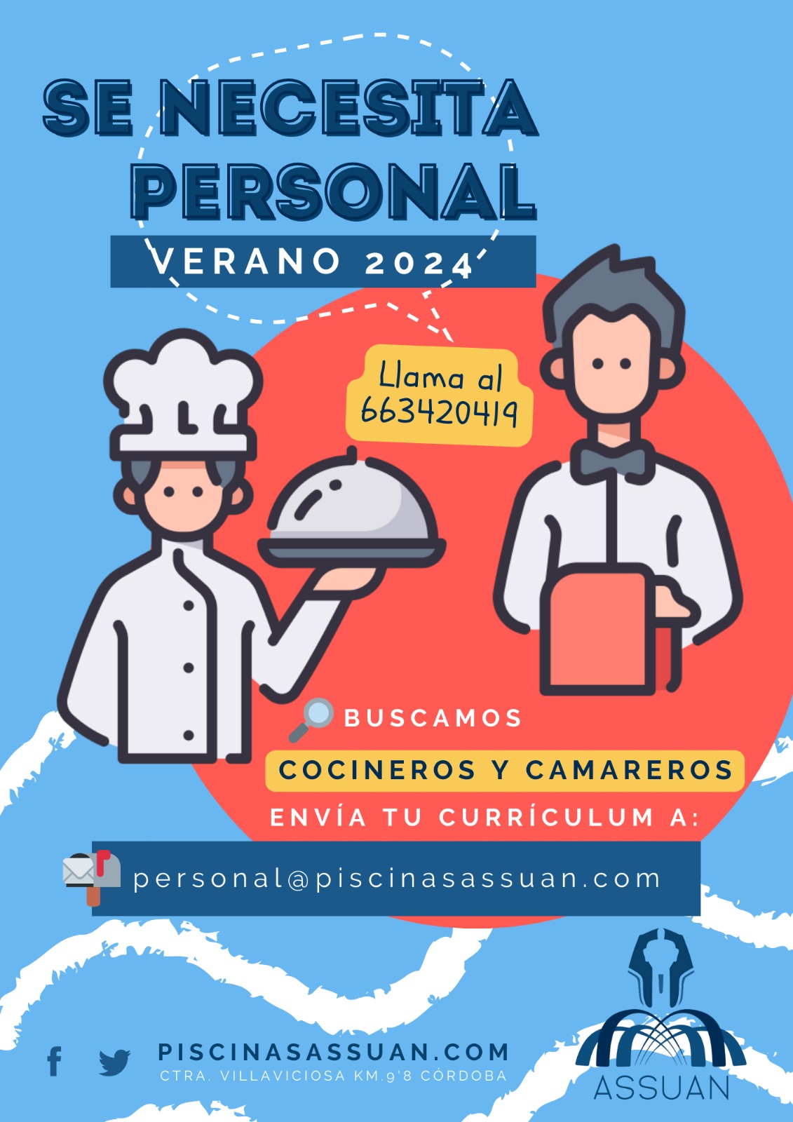 Se busca personal temporada 2024